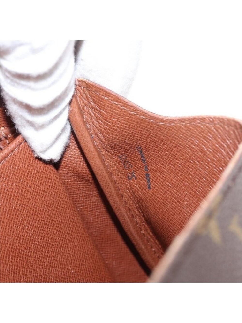 Authentic LOUIS VUITTON Monogram Cartouchiere MM Shoulder Bag M51253 LV - Picture 4 of 16